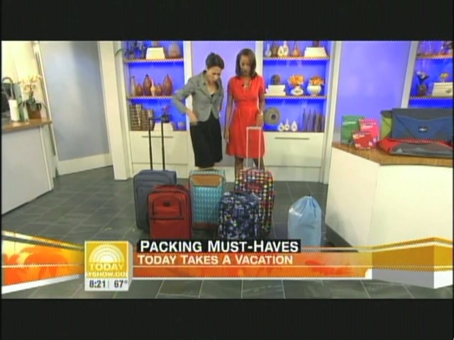 eBags packing cubes on NBC's Today Show - image 4 from the video