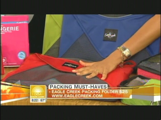 eBags packing cubes on NBC's Today Show - image 7 from the video