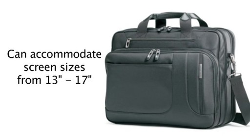 Samsonite perfect fit laptop system - image 8 from the video