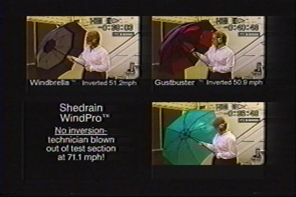 ShedRain - Competitive Analysis of Windproof Umbrellas - image 3 from the video
