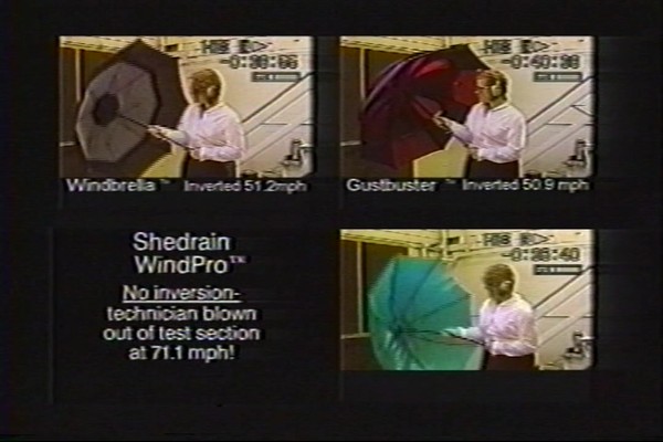 ShedRain - Competitive Analysis of Windproof Umbrellas - image 4 from the video