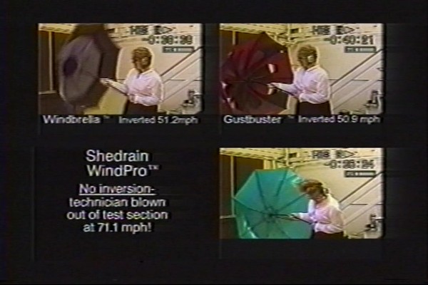 ShedRain - Competitive Analysis of Windproof Umbrellas - image 6 from the video