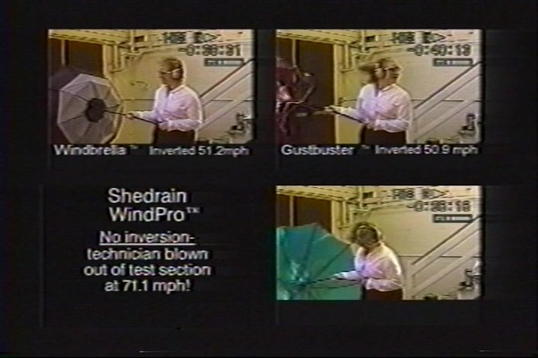 ShedRain - Competitive Analysis of Windproof Umbrellas - image 7 from the video