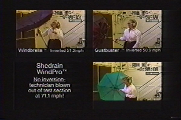 ShedRain - Competitive Analysis of Windproof Umbrellas - image 8 from the video