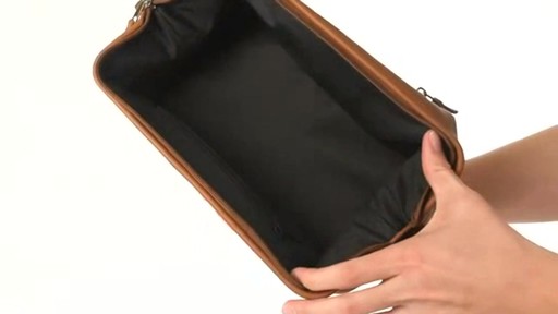 Royce Leather - Toiletry Bag - image 6 from the video