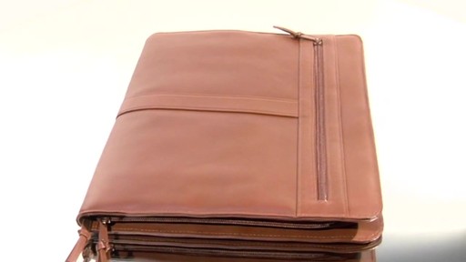 Royce Leather - Executive Zip Around Padfolio  - image 1 from the video