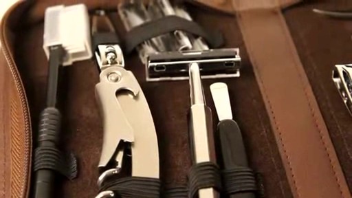 Royce Leather - Travel & Groom Kit  - image 5 from the video