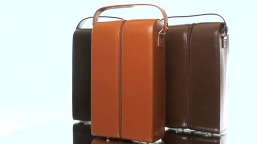 Royce Leather - Double Wine Presentation Case - image 1 from the video