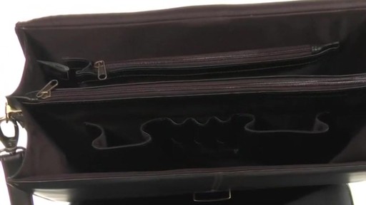 Royce Leather - Legal Briefcase  - image 4 from the video