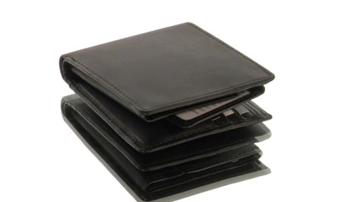 Royce Leather - RFID Blocking Euro Commuter Wallet - image 3 from the video