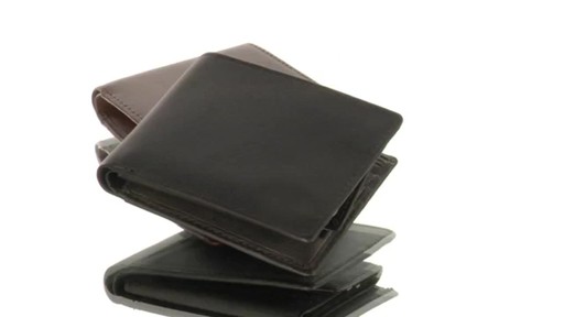 Royce Leather - RFID Blocking Euro Commuter Wallet - image 4 from the video