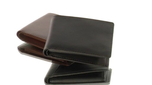 Royce Leather - RFID Blocking Euro Commuter Wallet - image 5 from the video