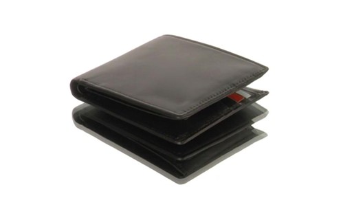 Royce Leather - RFID Blocking Bifold w/ Double ID Flap - image 2 from the video