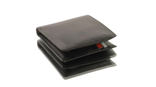 Royce Leather - RFID Blocking Bifold w/ Double ID Flap - image 3 from the video