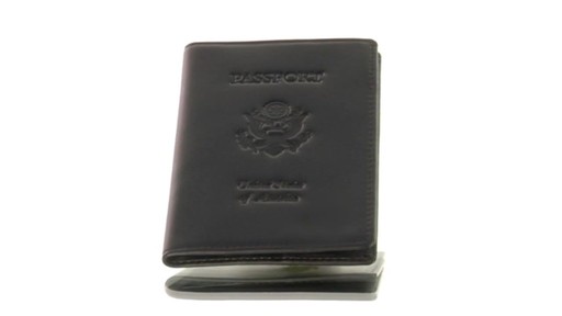 Royce Leather - Debossed RFID Blocking Passport Jacket  - image 2 from the video