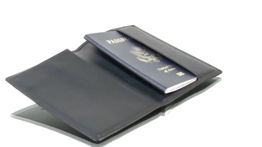 Royce Leather - Debossed RFID Blocking Passport Jacket  - image 4 from the video