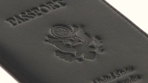 Royce Leather - Debossed RFID Blocking Passport Jacket  - image 7 from the video