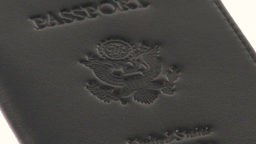 Royce Leather - Debossed RFID Blocking Passport Jacket  - image 8 from the video