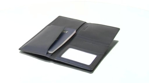 Royce Leather - RFID Blocking Passport Ticket Holder  - image 5 from the video