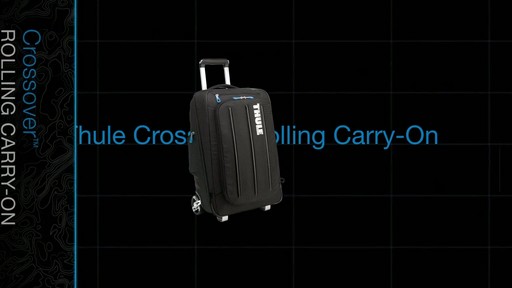 Thule Crossover 38 Liter Rolling Carry-On Product Demo - image 1 from the video