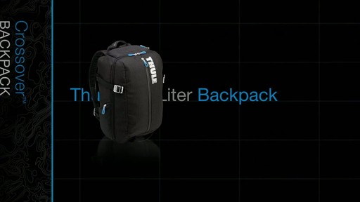 Thule Crossover 30 Liter Backpack Product Demo - image 1 from the video