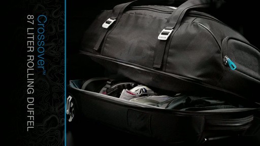 Thule Crossover 87 Liter Rolling Duffel Product Demo - image 6 from the video