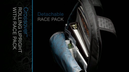 Thule Crossover 60 Liter Rolling Upright w/ Detachable Race Pack - image 3 from the video