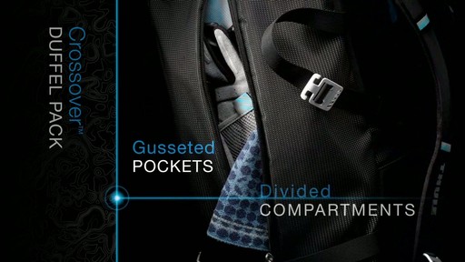 Thule Crossover 40 Liter Duffel Pack Product Demo - image 3 from the video