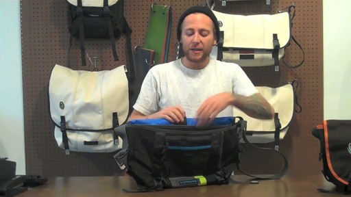 Timbuk2 D-lux Laptop Messenger Product Demo - image 7 from the video