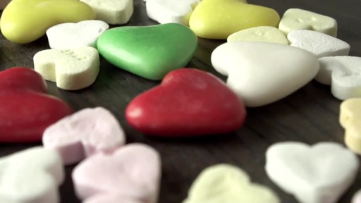 coverr-heart-candies-on-a-table-1581349419143.mp4 - image 6 from the video